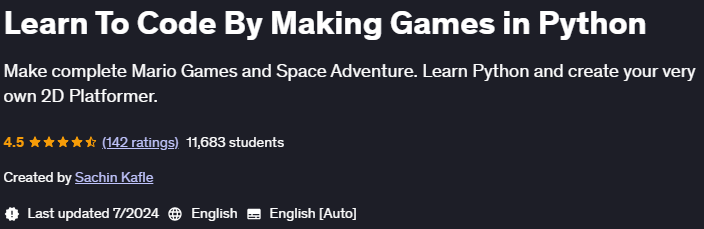 Pictures · Udemy — Learn To Code By Making Games in Python 2024-7