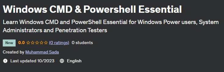 Pictures · Udemy — Windows CMD & Powershell Essential 2023-10