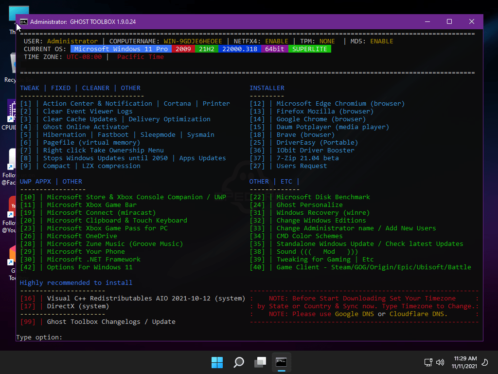 चित्र · Windows 11 प्रो लाइट 25H2 26200.9457 x64 + WPE + एलटीएससी