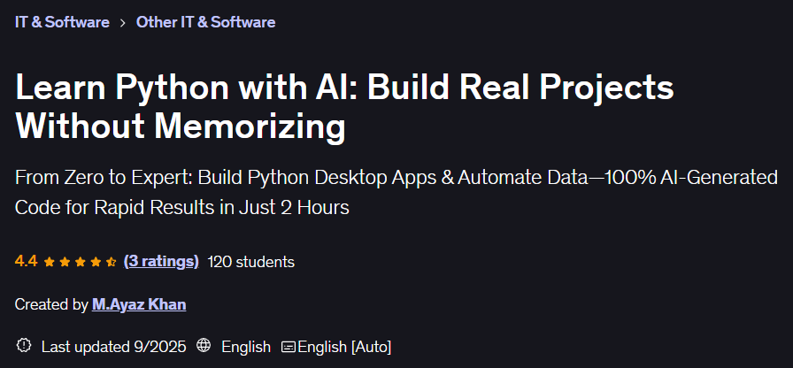 Pictures · Learn Python with AI: Build Real Projects Without Memorizing 2025-9