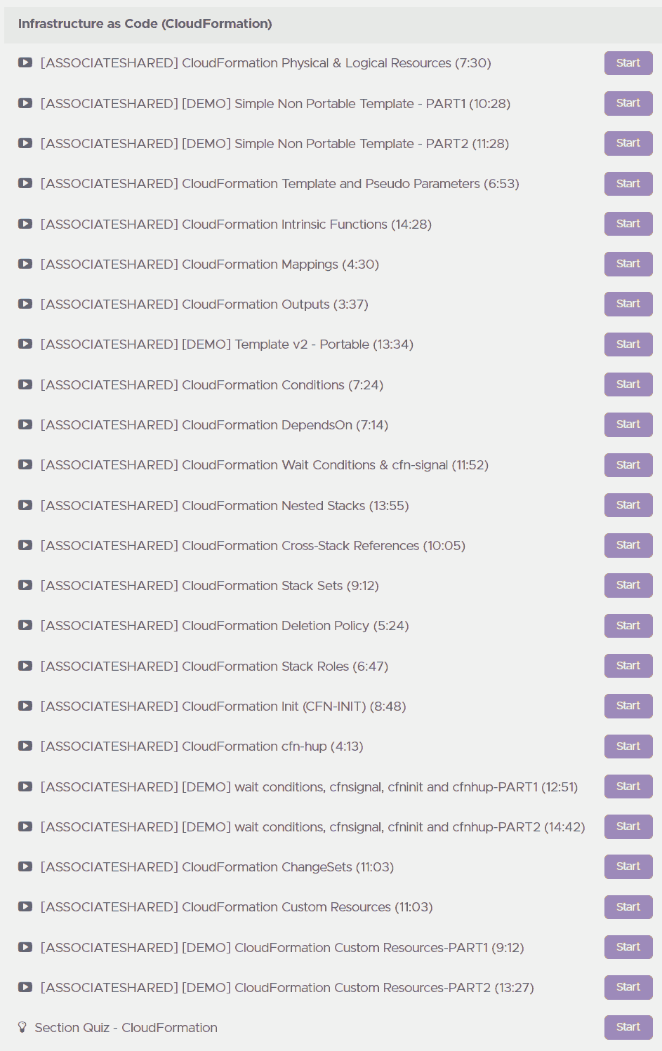 Course topics · Adrian Cantrill — AWS Certified SysOps Administrator – Associate 2023-7