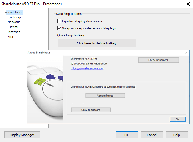 Pictures · ShareMouse 6.0.52 Enterprise