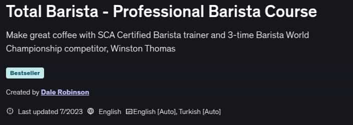 Pictures · Udemy — Total Barista – Professional Barista Course 2023-7