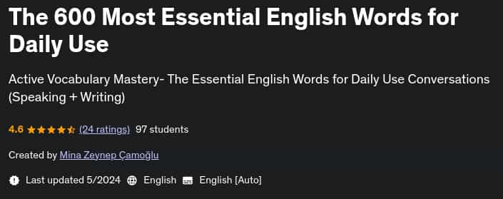 Pictures · Udemy — The 600 Most Essential English Words for Daily Use 2024-5