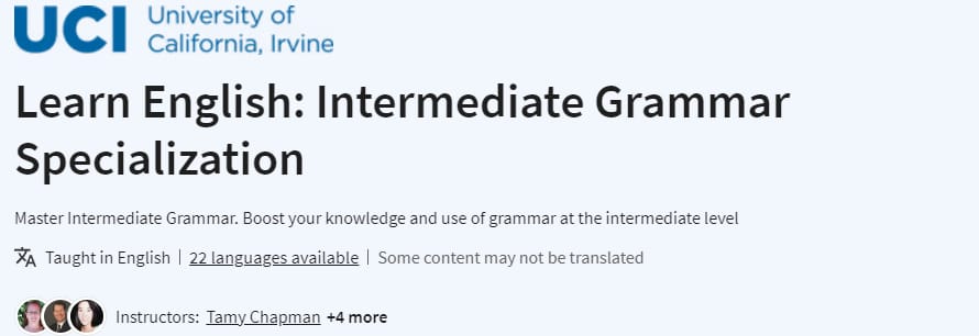 Pictures · Learn English: Intermediate Grammar Specialization 2024-4