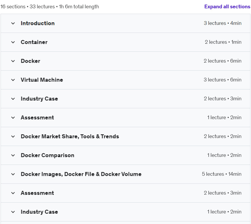 Course topics · Docker Container Simplified 2024-6