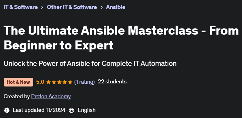 Pictures · Udemy — The Ultimate Ansible Masterclass – From Beginner to Expert 2024-10