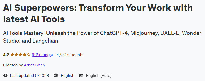 Pictures · Udemy — AI Superpowers: Transform Your Work with latest AI Tools 2023-4