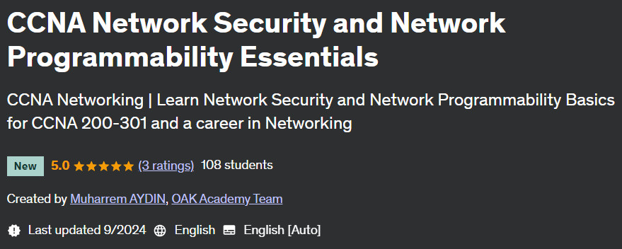 Pictures · Udemy — CCNA Network Security and Network Programmability Essentials 2024-9