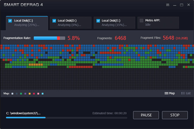 الصور · IObit Smart Defrag Pro 11.4.0.508 + المحمول