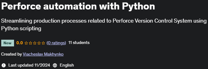 Pictures · Udemy — Perforce automation with Python 2024-11