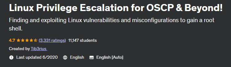 Pictures · Udemy — Linux Privilege Escalation for OSCP & Beyond! 2020-6