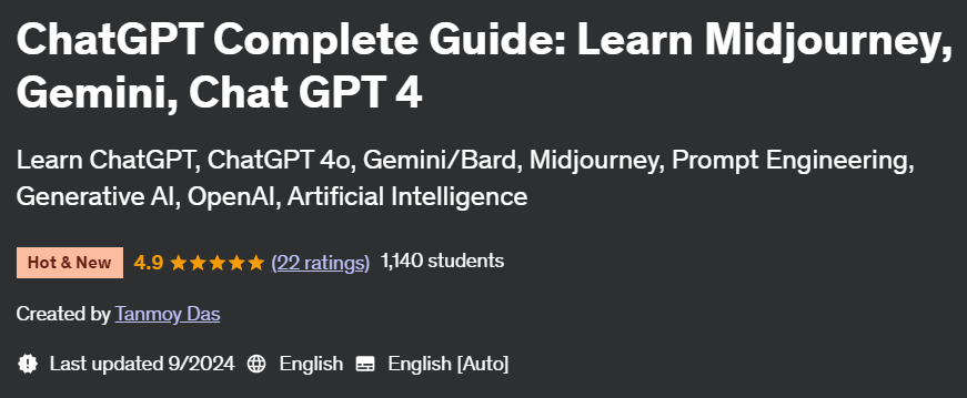 Pictures · ChatGPT Complete Guide: Learn Midjourney, Gemini, Chat GPT 4 2024-8