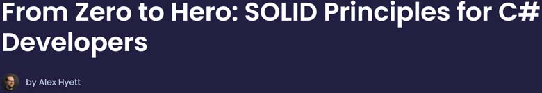 Pictures · Dometrain — From Zero to Hero: SOLID Principles for C# Developers 2024-6