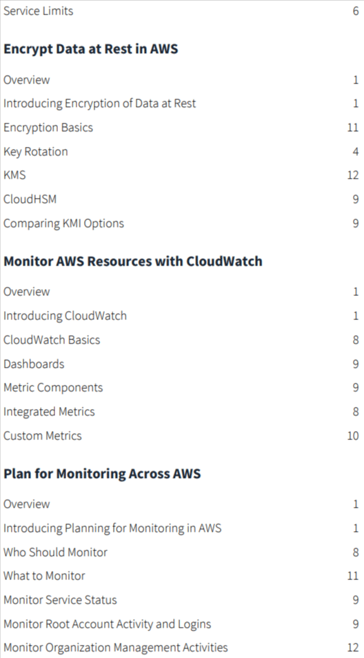 موضوعات الدورة · CBTNuggets - AWS المطور المعتمد – التعاون (DVA-C02) التدريب عبر الإنترنت 2023-5