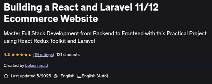 Pictures · Udemy — Building a React and Laravel 11/12 Ecommerce Website 2025-5