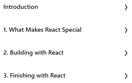 Course topics · React in Action: From Setup to Deployment 2025-1