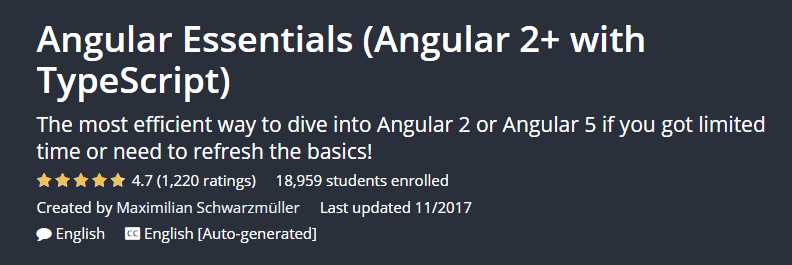 Pictures · Angular Essentials (Angular 2+ with TypeScript) 2017-8