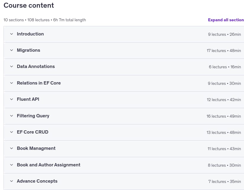 Kursthemen · Entity Framework Core – Der komplette Leitfaden 2026-4
