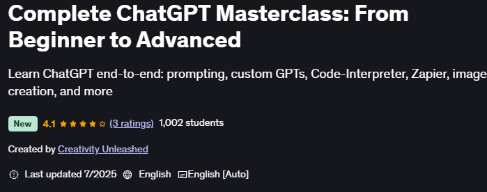 Pictures · Complete ChatGPT Masterclass: From Beginner to Advanced 2025-7