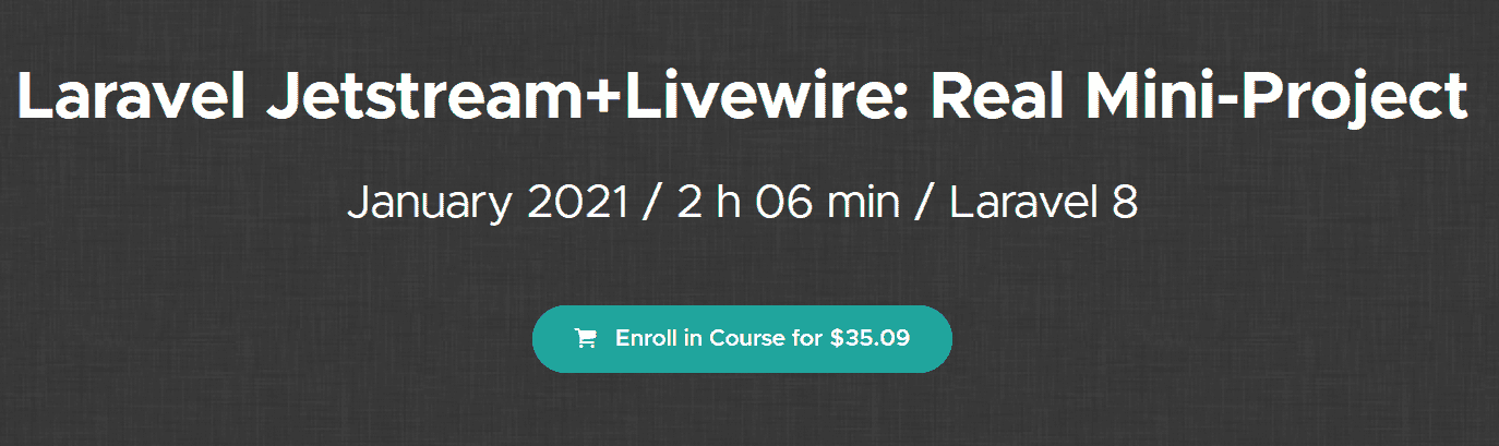 Pictures · Laravel Daily — Laravel Jetstream+Livewire: Real Mini-Project 2021-1