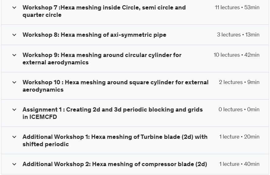 Pictures · ANSYS ICEMCFD Hexa Basic course (Part 1) 2020-8