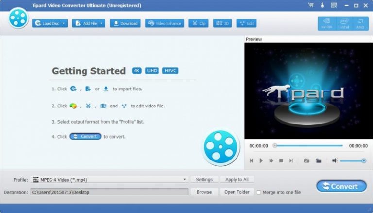 Pictures · Tipard Video Converter Ultimate 10.3.92 Win / 10.2.76 macOS