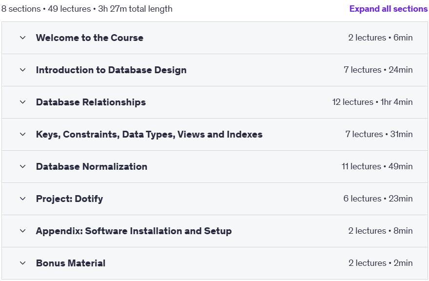 Kursthemen · Relational Database Design Bootcamp 2025-10