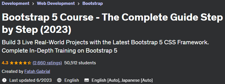 Pictures · Udemy — Bootstrap 5 Course – The Complete Guide Step by Step (2023) 2023-6