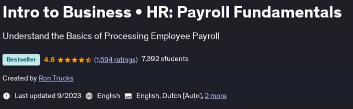 Pictures · Udemy — Intro to Business • HR: Payroll Fundamentals 2023-9