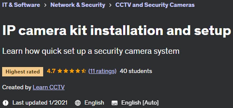 Pictures · Udemy — IP camera kit installation and setup 2022-2