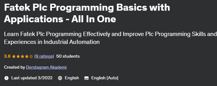 Pictures · Udemy — Fatek Plc Programming Basics with Applications – All In One 2022-3