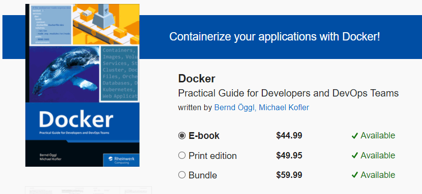 Pictures · Rheinwerk Computing – Docker: Practical Guide for Developers and DevOps Teams 2023