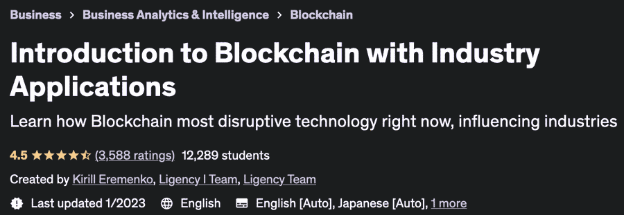 Pictures · Introduction to Blockchain with Industry Applications 2022-2