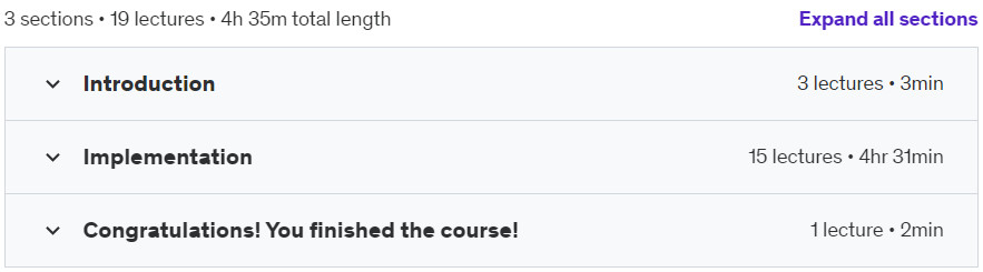 Course topics · Build Reminders App Clone Using SwiftData & SwiftUI 2024-6