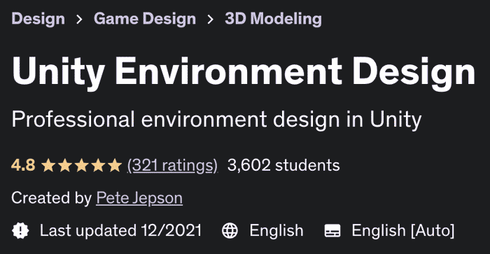 Pictures · Unity Environment Design 2020-1