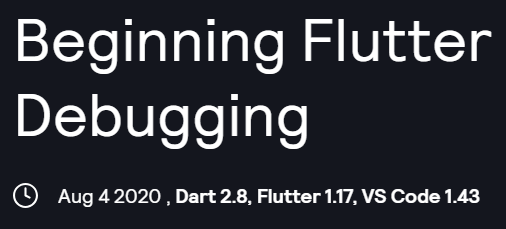 Pictures · Kodeco – Beginning Flutter Debugging 2024-10