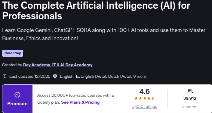 تصاویر · مصنوعی انٹیلی جنس (→ روابط ترمیم)AI(ب) پروفیسر کے لئے 2025-12