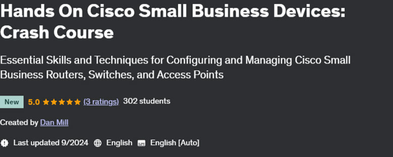 Pictures · Udemy — Hands On Cisco Small Business Devices: Crash Course 2024-9