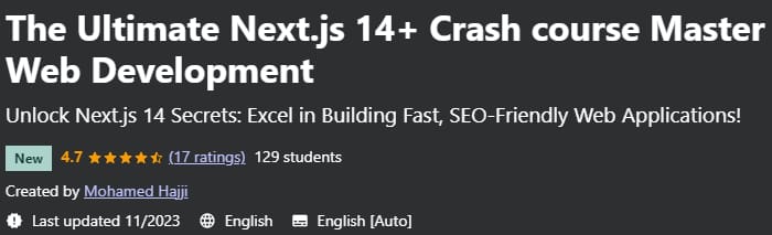 Pictures · Udemy — The Ultimate Next.js 14+ Crash course Master Web Development 2023-11