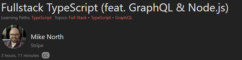 Pictures · Fullstack TypeScript (feat. GraphQL & Node.js) 2022-11