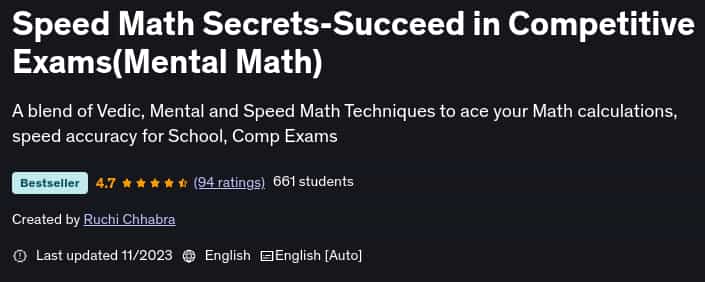 Pictures · Speed Math Secrets-Succeed in Competitive Exams(Mental Math) 2023-11