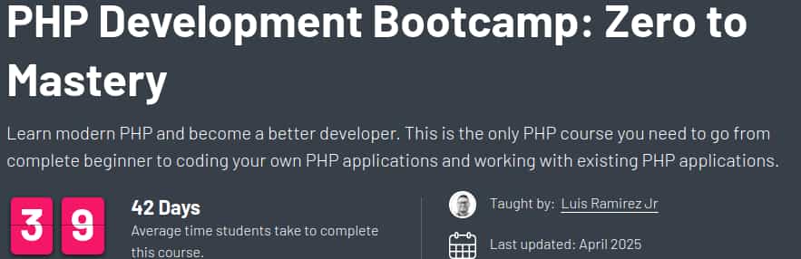 Pictures · ZeroToMastery – PHP Development Bootcamp: Zero to Mastery 2025-4