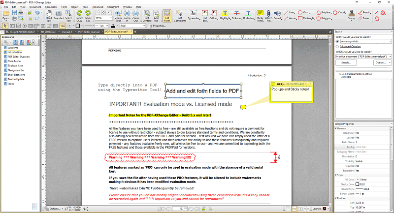 Bilder · PDF-XChange Editor Plus und Pro 11.1.0 + Portable