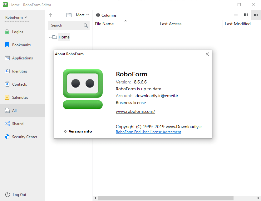 Pictures · AI RoboForm Enterprise 7.9.32.2