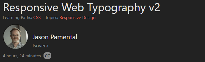 Pictures · Frontend Masters — Responsive Web Typography v2 2018-8