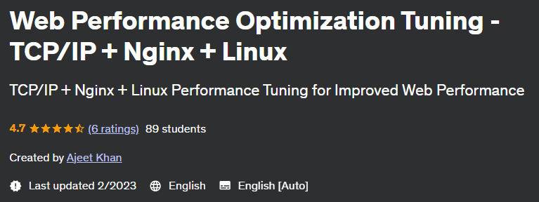 Pictures · Web Performance Optimization Tuning – TCP/IP + Nginx + Linux 2023-2
