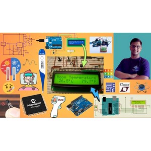 Biomedical Project: Digital Thermometer with Atmega32 & LM35 2024-9