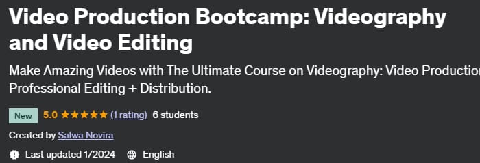 Pictures · Video Production Bootcamp: Videography and Video Editing 2023-11