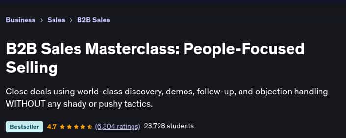 Pictures · Udemy — B2B Sales Masterclass: People-Focused Selling 2020-12